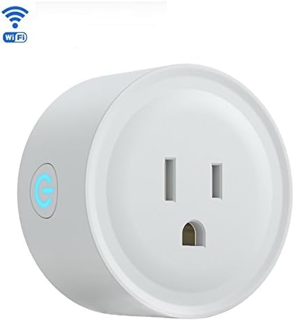 Loveprint Smart Plug Wi-Fi Wireless Mini Socket Outlet, No Hub Required, Works with Amazon Alexa Echo and Google Assistant