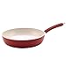 Paula Deen Savannah Nonstick Frying Pan / Fry Pan / Skillet - 12 Inch, Red