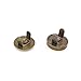 100 Sets Silver Tone Magnetic Purse Snap Clasps Button/Great for Closure Purse Handbag Clothes Sewing Craft No Tools Required 14mm (14T100)