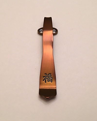 Bronze Titanium Deep Pocket Clip For Benchmade Griptilian 551 553 550 Knife