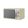 Russell Hobbs RHMM701C 17 Litre 700 W Cream Solo Manual Microwave with 5 Power Levels, Ringer & Timer, Defrost Setting…
