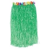 1 X Adult HULA SKIRT with HIBISCUS Flower TRIM/34