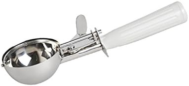 Dupeakya Portions for Ice Cream Serving spoon Stainless Steel for Potato Puree, Fruit, Kitchen Spoon 7.8cm