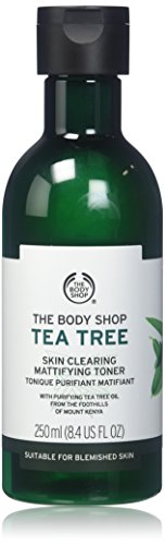 The Body Shop Tea Tree Oil Skin Clearing Mattifying Facial Toner, 250ML