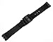 Timewheel 16mm Black Resin Replacement Watch Band Compatible with Swatch SKIN Watch