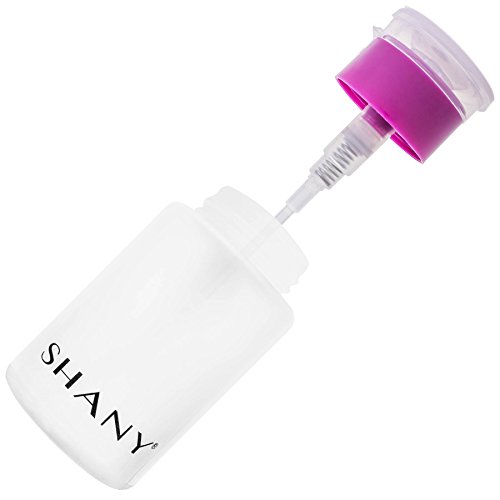 SHANY Push-Top Nail/Makeup/skin Care Liquid Dispenser with Snap Flip Top, 6OZ, Pack of 3