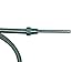K Type Thermocouple Probe High Temperature Sensors with 1/8” NPT Threads and 6.5 feet lead wire