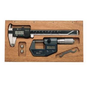 Mitutoyo Digimatic Tool Kit, Caliper & Micrometer, w/Case