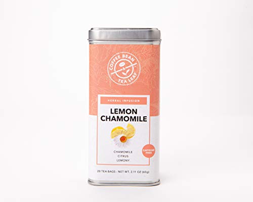 The Coffee Bean & Tea Leaf, Tea, Hand-Picked Lemon Chamomile, 20 Count Tin - Thumbnail 4