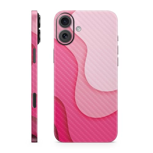 Carbon Fiber Phone Skin Compatible with Apple iPhone 16 Plus - Papercraft Magen…
