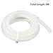 uxcell Silicone Tube 4mm ID X 6mm OD 3.3' Flexible Silicone Rubber Tubing Water Air Hose Pipe Translucent for Pump Transfer