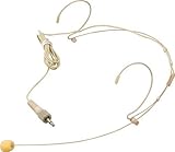 Nady HM-10 Headmic Series Headworn Omni-Directional Condenser Microphone with 3.5mm Phono Plug (Beige)