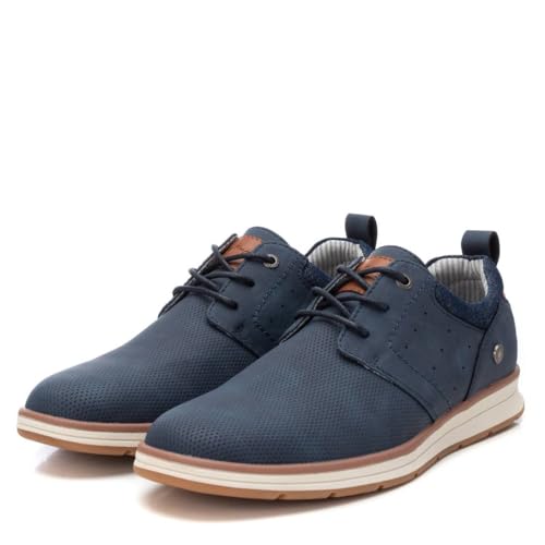 - Chaussures Homme Bleu Marine - Chaussures Confortables et polyvalentes - Mode décontractée - Modèle 17253103 (Taille43)