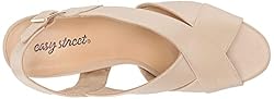 Easy Street Women's Christy Heeled Sandal, Nude, 6.5
