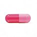 Capsuline Colored Gelatin Empty Capsules Size 00 Pink/Pink 1000 Count