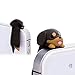 ZOEAST 4pcs Grey Black Calico Cat Kitten Kitty Dust Plug 3.5mm Phone Headphone Jack Earphone Cap Ear Cap Dust Plug Charm iPhone 4 4S 5 5S SE 6 6S Plus Samsung IPad iPod (Dachshund)