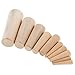 Flameer 10 Pieces Assorted Boats Emergency Wood Plugs for Stops Emergency Leaks