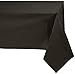 Jubilee 54-Inch-By-108-Inch PEVA Table Cover, 4 Count, Black