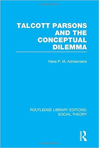 Buy Talcott Parsons And The Conceptual Dilemma Rle Social Theory Routledge Library Editions Social Theory Book Online At Low Prices In India Talcott Parsons And The Conceptual Dilemma Rle Social Theory