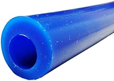 Carving Wax Ring Tube T-1062E Off Center Hole Blue 1-1/16" OD 5/8" ID