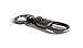Mehr Modern Valet Key Chain - Simple & Durable Multi-ring Smart Keychain - Black Gunmetal