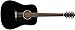 Fender CD-60S Right Handed Acoustic Guitar - Dreadnought Body - Black