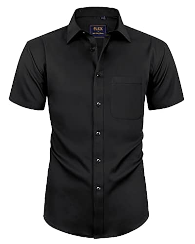 Alimens & Gentle Men's Button Down Shirt - Oxford Cotton Casual Dress Shirt For Office & Daily Wear - View #7