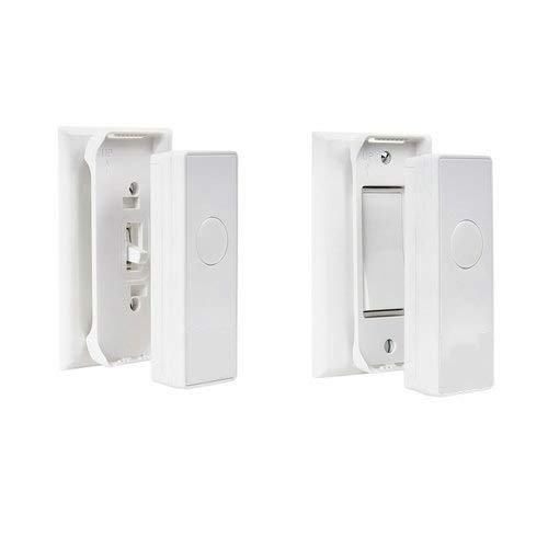 THIRDREALITY Smart Light Switch (Gen 2 Starter Kit) - Everything you need to control any Toggle or Rocker wall switch, No Wiring Required. 1 Switch and Hub. Works with Alexa and Google Home.