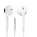 PUJIN Earphones/Earbuds/Headphones Stereo Mic Remote Control Compatible with Apple iPhone 6s/6 plus/6/5s/se/5c/iPad iPod (White)(2Pack)thumb 1
