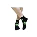 2 Pairs Compression Socks Toe Open Leg Support Stocking Knee High Socks with Zipper