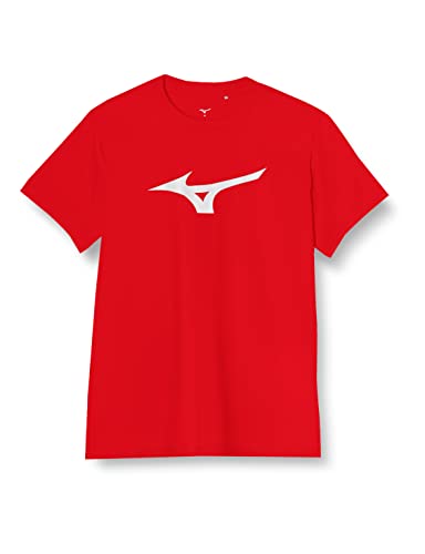 トレーニングウェア 半袖Tシャツ ビッグロゴ 吸汗速乾 32MAA155 チャイニーズレッド XS