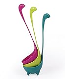 Fibevon Nessie Soup Ladles Set, 3 PCS Loch Ness Monster Kitchen Utensil