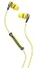 Skullcandy Method In-Ear Sweat Resistant Sports Earbud, Yellow/Gray
