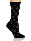 b.ella Women's Bea Cashmere Blend Polka Dot Crew Socks