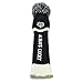 Lolji Decorations St. Patricks Day Gift Original Green Clover Embroidered Always Lucky Knitted Golf headcovers for 460cc Driver Wood POM POM Head Club Covers for Taylormade Callaway Titleist Ping