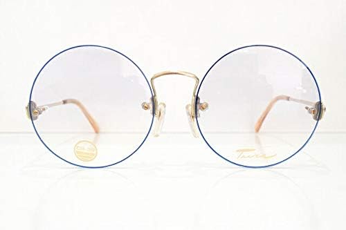 Amazon ヨーロッパ老舗ブランドtura 186 メガネフレームめがね 眼鏡 サングラスラウンドcr 39丸型ヴィンテージ ファッション眼鏡 通販