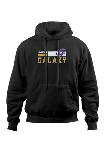 Frankfurt Galaxy 2023-Sudadera con Capucha Sudadera con, Negro, Medium Unisex Adulto