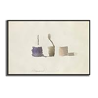 Framed Canvas Wall Art Still Life by Giorgio Mordian Canvas Prints Home Artwork Decoration for Living Room,Bedroom - 16x24 inches
