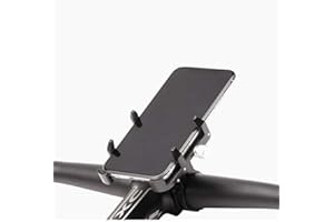 GUB PRO1 Universal Alloy Bike Cell Phone Holder Aluminum Bicycle Handlebar Phone Support for 3.5-6.2inch Bike Bracket Mount