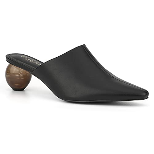 closed toe slide heels