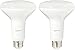 Amazon Basics 9.5 W Equivalent 65 Watt, 3000K Warm White, Dimmable, 15,000 Hour Lifetime, BR30 LED Light Bulb, 2-Pack