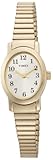 Timex® Women's Updated Cavatina Gold Case Expansion Band Champagne Dial Watch #T2M568