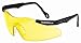 Smith and Wesson Safety Glasses (19826), Magnum 3G Safety Eyewear, Amber Lenses with Black Frame, 1/EACH