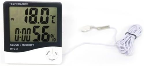 HTC-2 Digital thermometer Time Arm Memory Hygrometer Meter