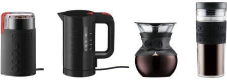Pour Over Set Coffee Maker, 0.5L, 17 oz, Electric Coffee Grinder, Electric Water Kettle, 0.5L, 17 oz, Mug, 0.45L, 15 oz