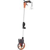 Keson RRT6 Top Reading Center Line Measuring Wheel with Handle Brake and Reset (Graduations: ft. &amp; in.), 18-Inch