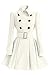 Allonly Women's Double-breasted Belt Buckles Windbreaker Trench Coat Jacket Dress