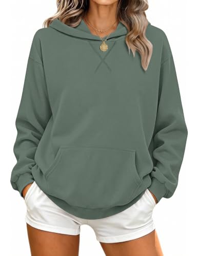 AUSELILY Crewneck Hoodie Pullover