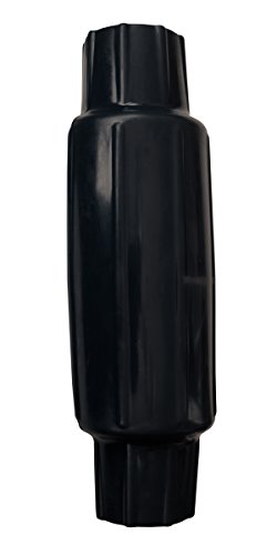 Dock Edge + Torpedo Pipe Bumper, 18", PVC- Black