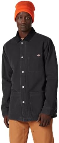 Amazon.com: Canvas Work Jacket Black: Clothing, Shoes & Jewelry